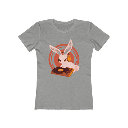 Bunny DJ Vinyl Record Tee