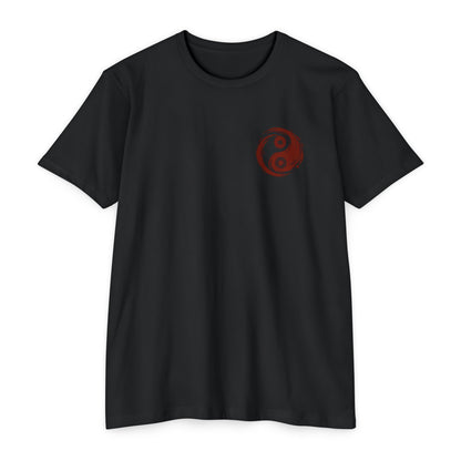 Vinyl Record Yin and Yang T-shirt