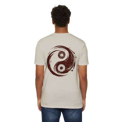 Vinyl Record Yin and Yang T-shirt