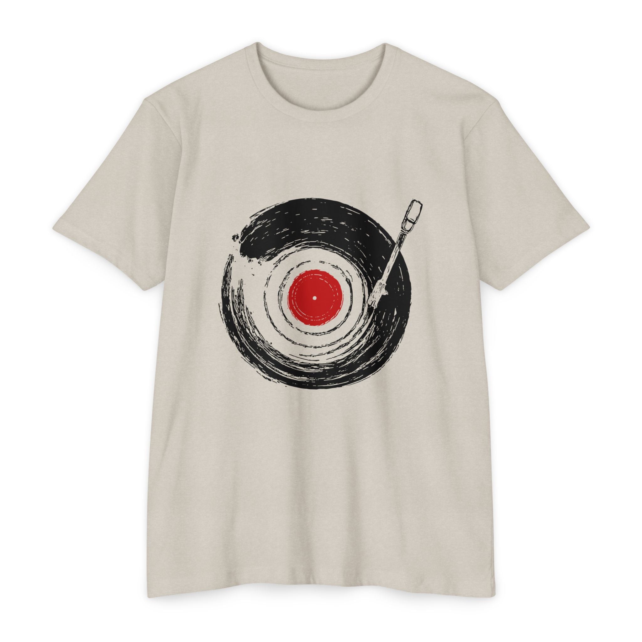 Vinyl Record Paint Stroke T-shirt