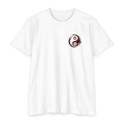 Vinyl Record Yin and Yang T-shirt