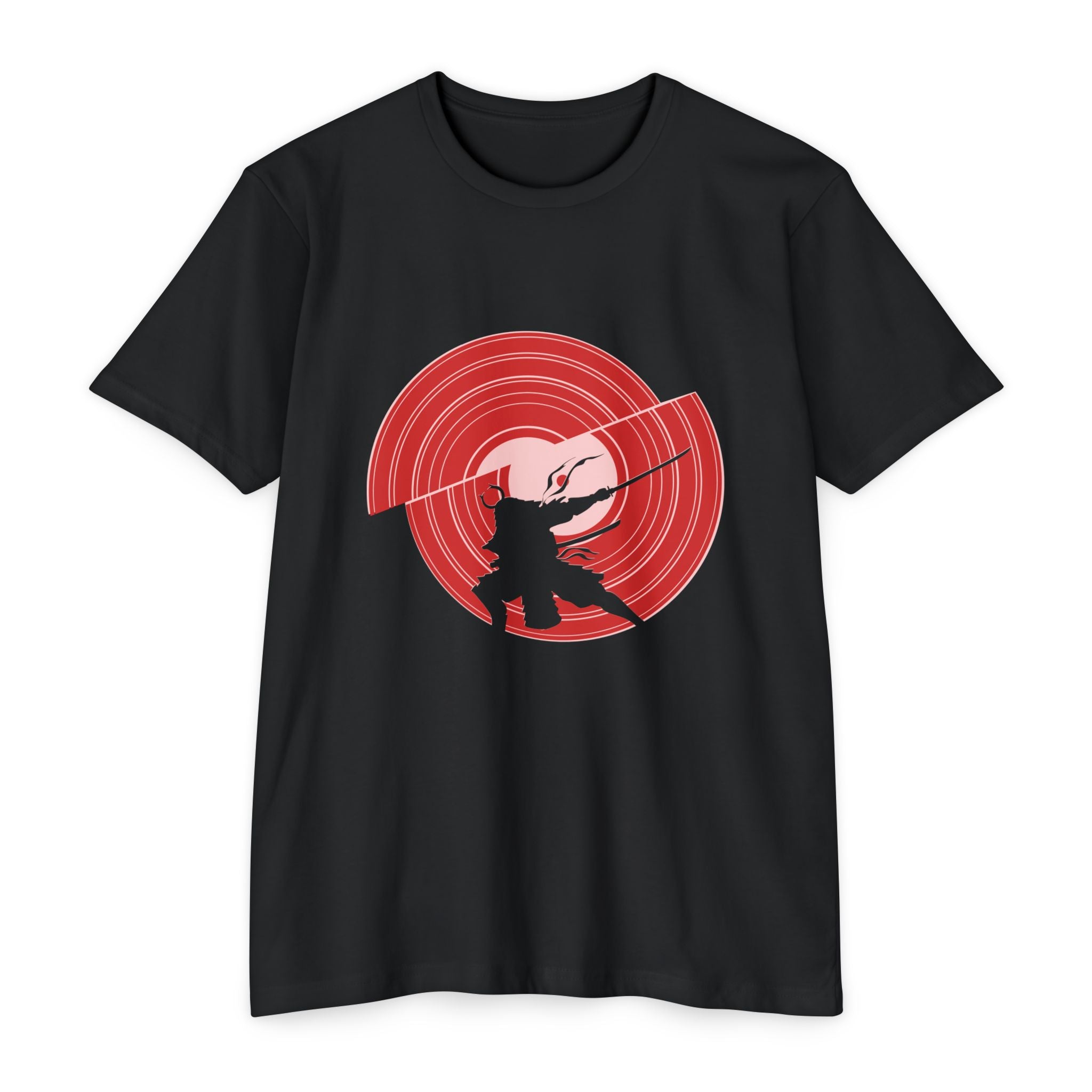 Samurai Slash Vinyl Record T-shirt