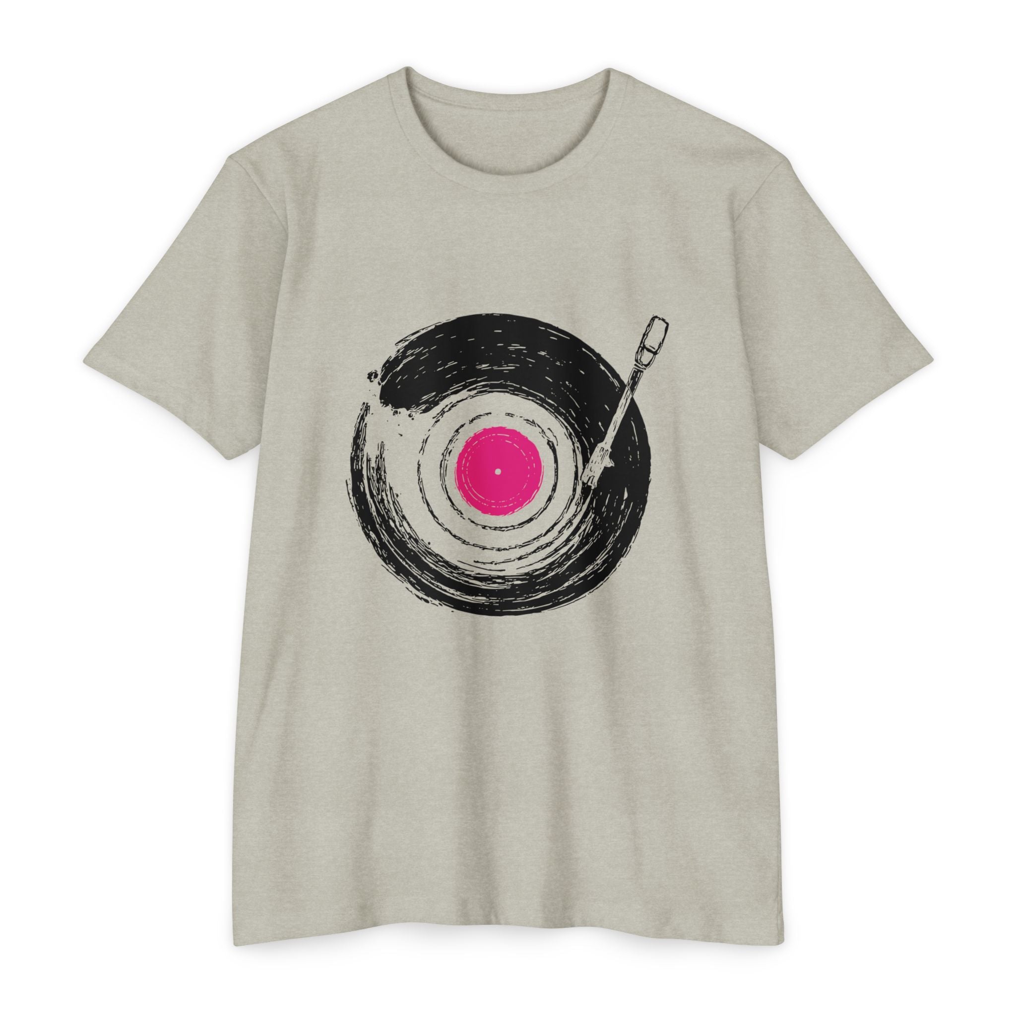 Vinyl Record Paint Stroke T-shirt