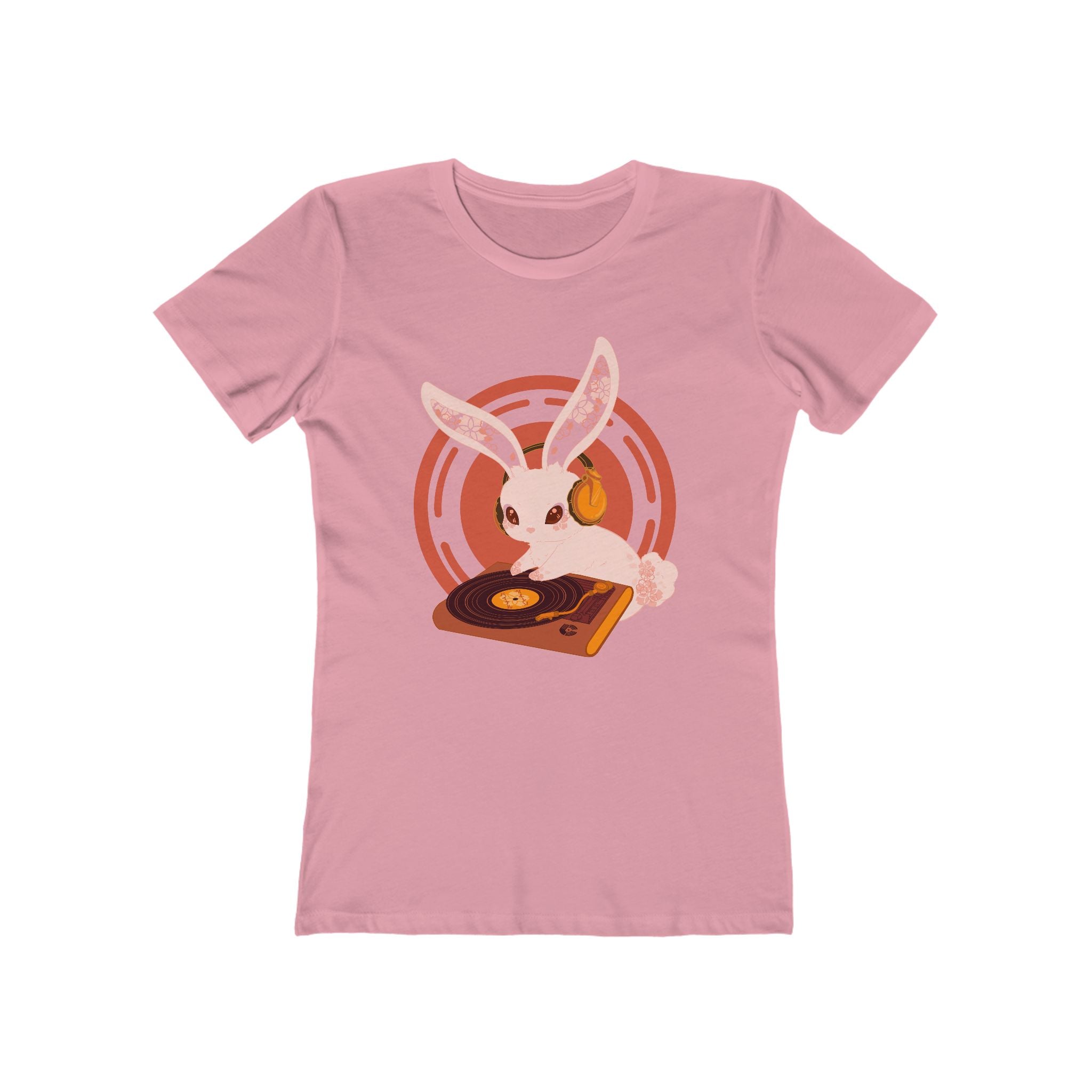 Bunny DJ Vinyl Record Tee