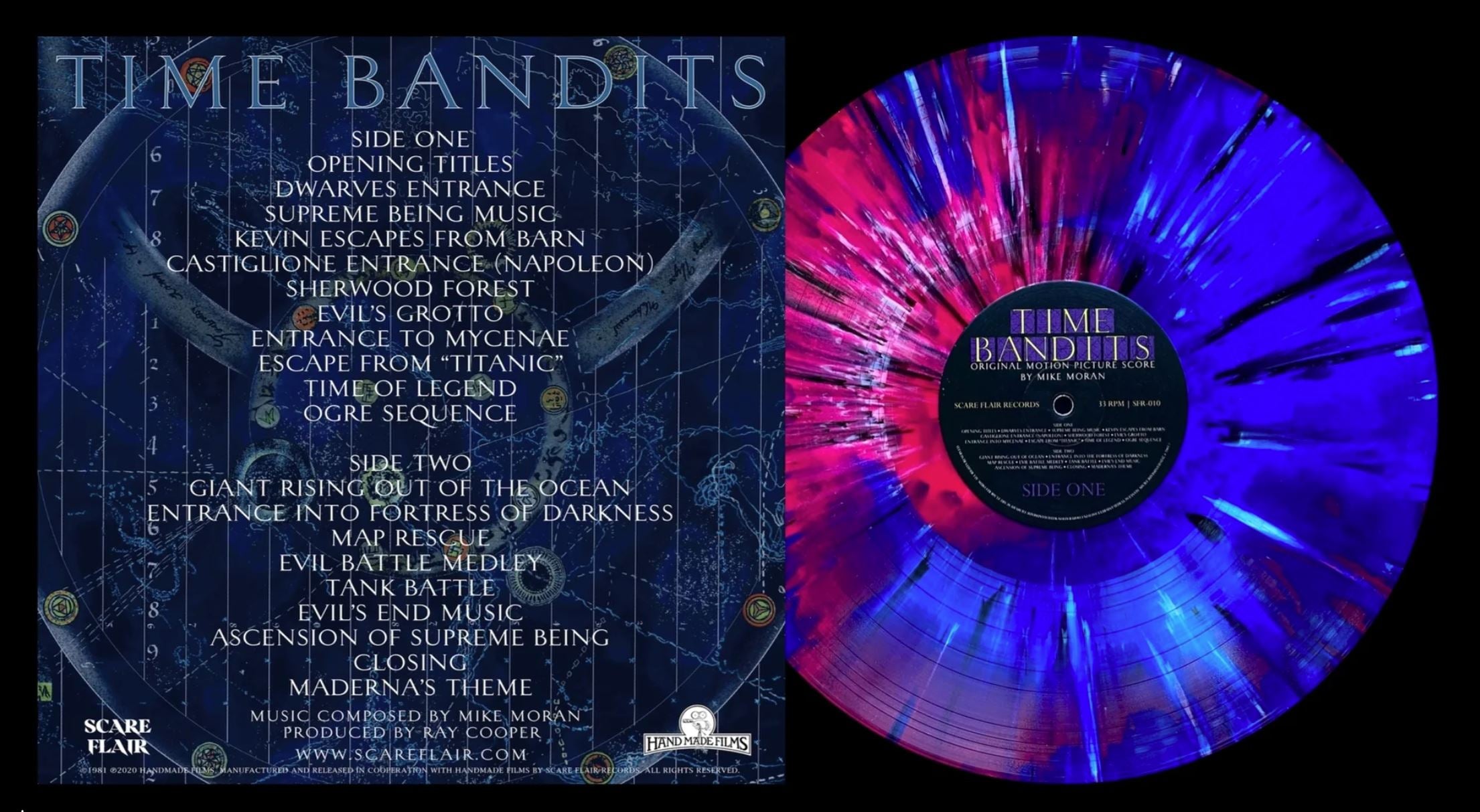 Time Bandits Vinyl Record and Sleeve