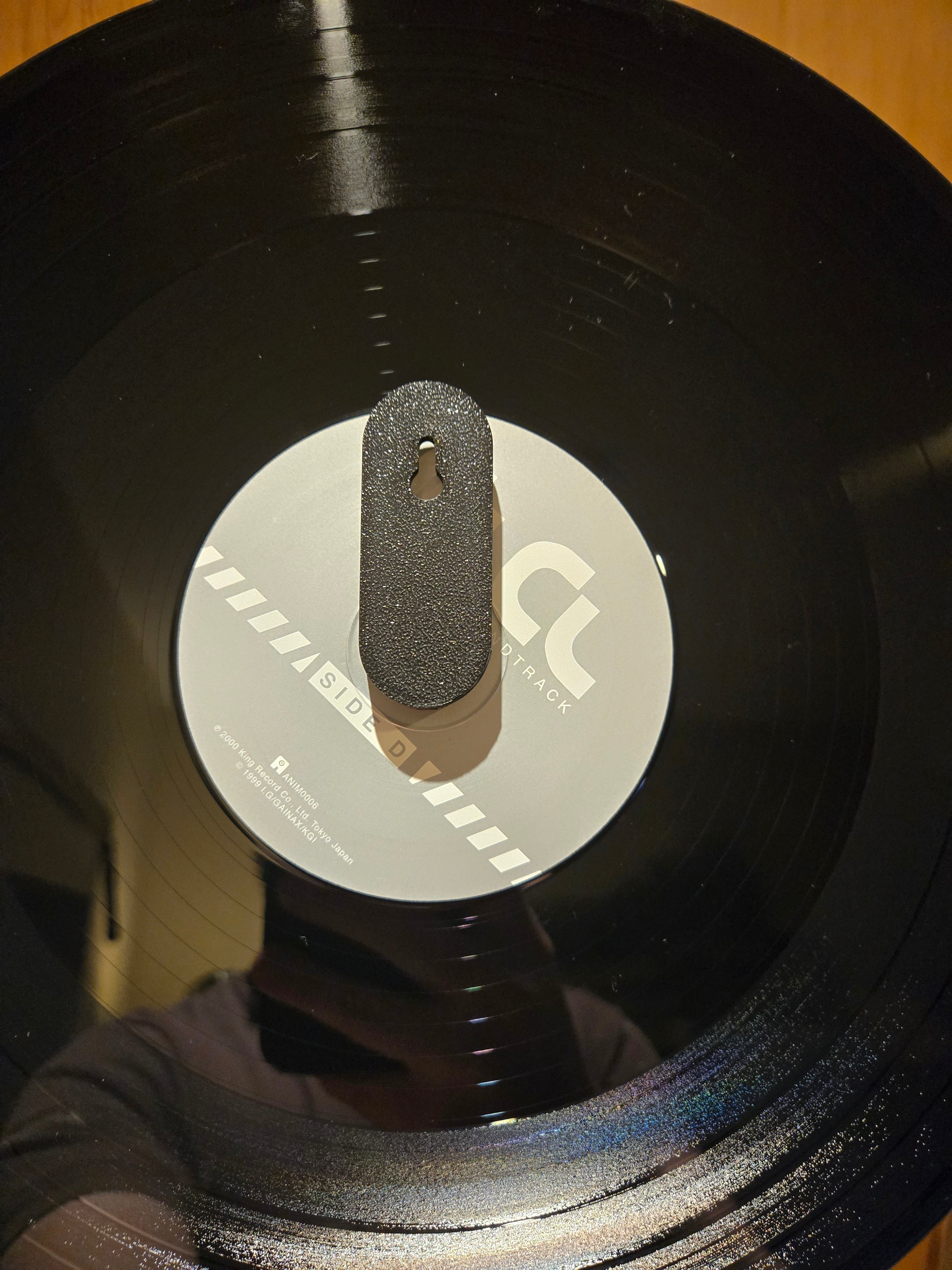 Vinyl Record Mount with Nut