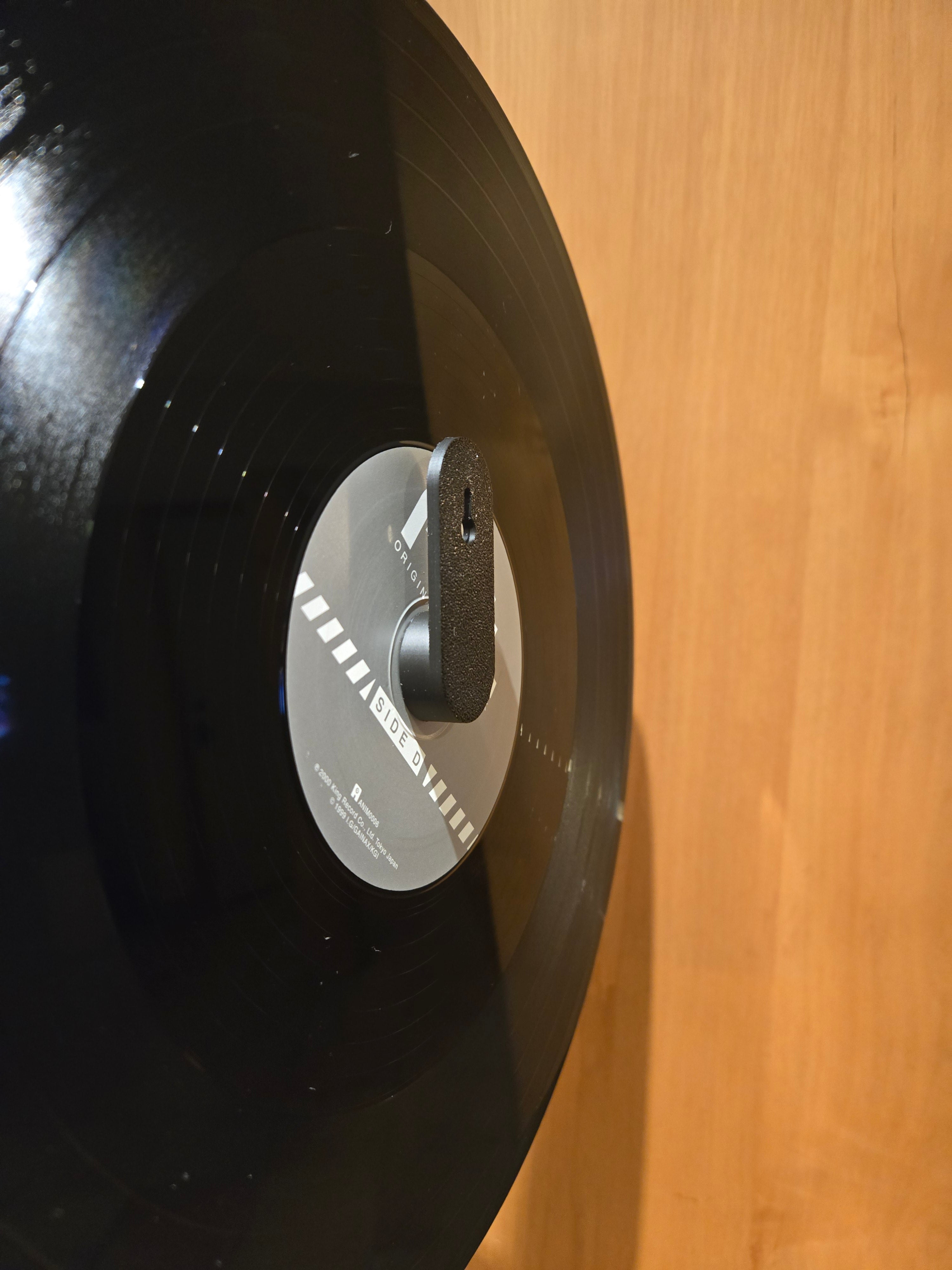 Vinyl Record Mount with Nut