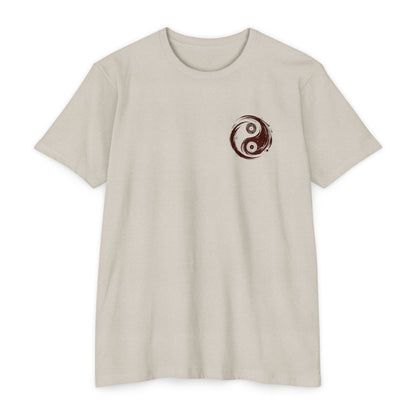 Vinyl Record Yin and Yang T-shirt