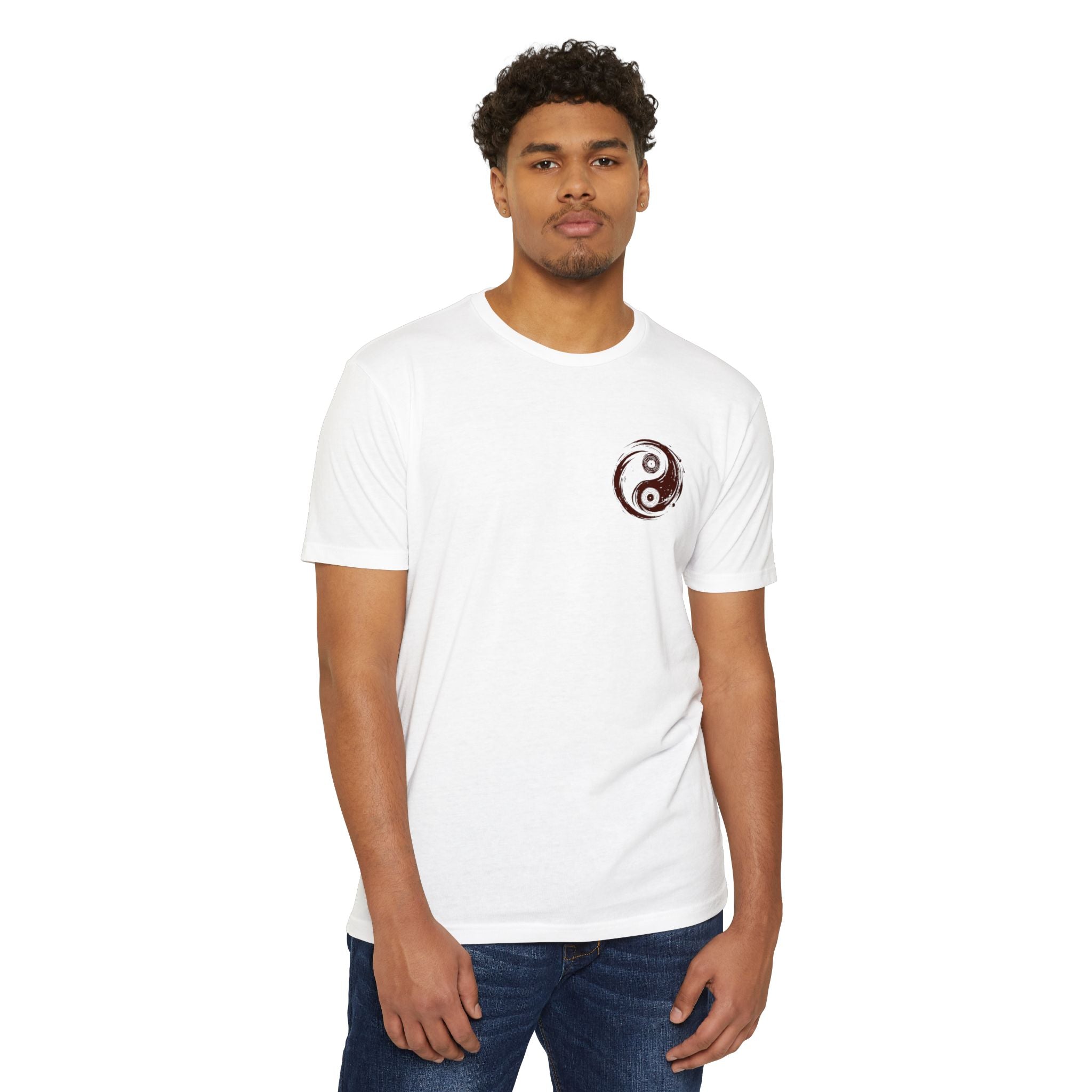 Vinyl Record Yin and Yang T-shirt