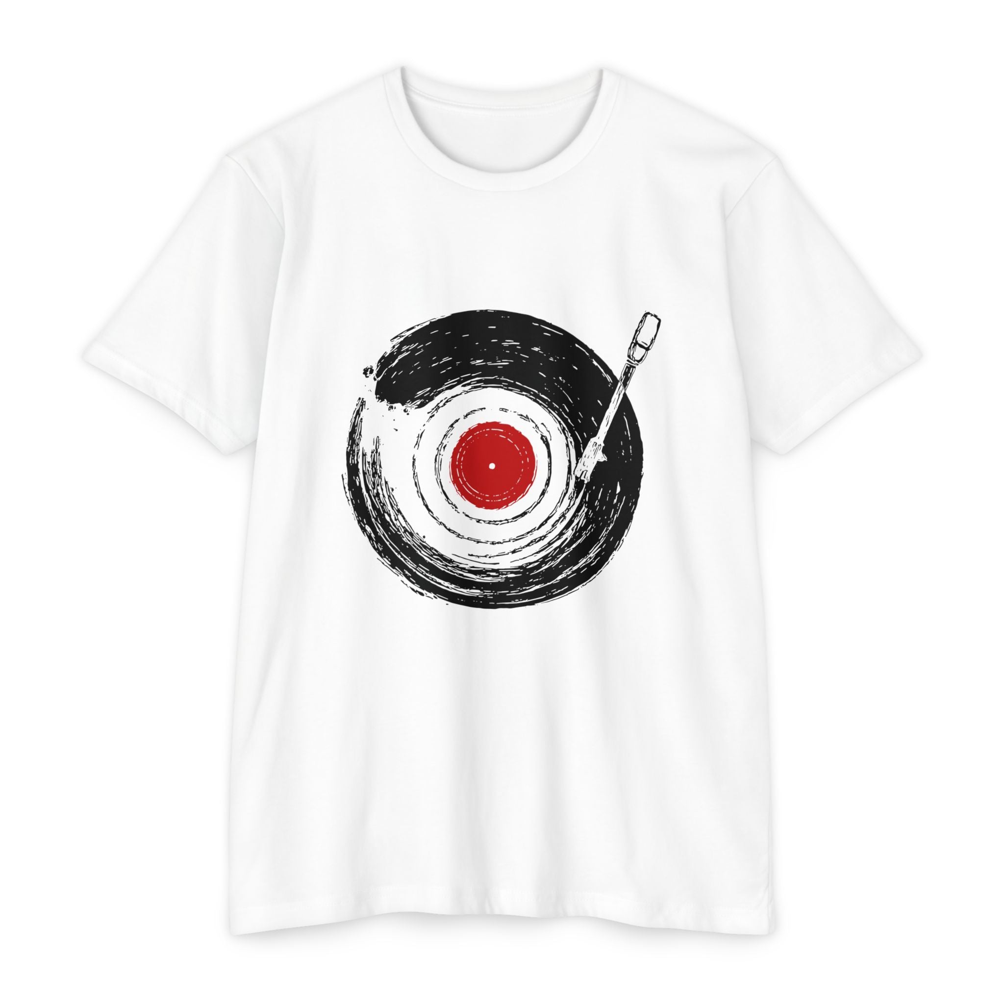 Vinyl Record Paint Stroke T-shirt