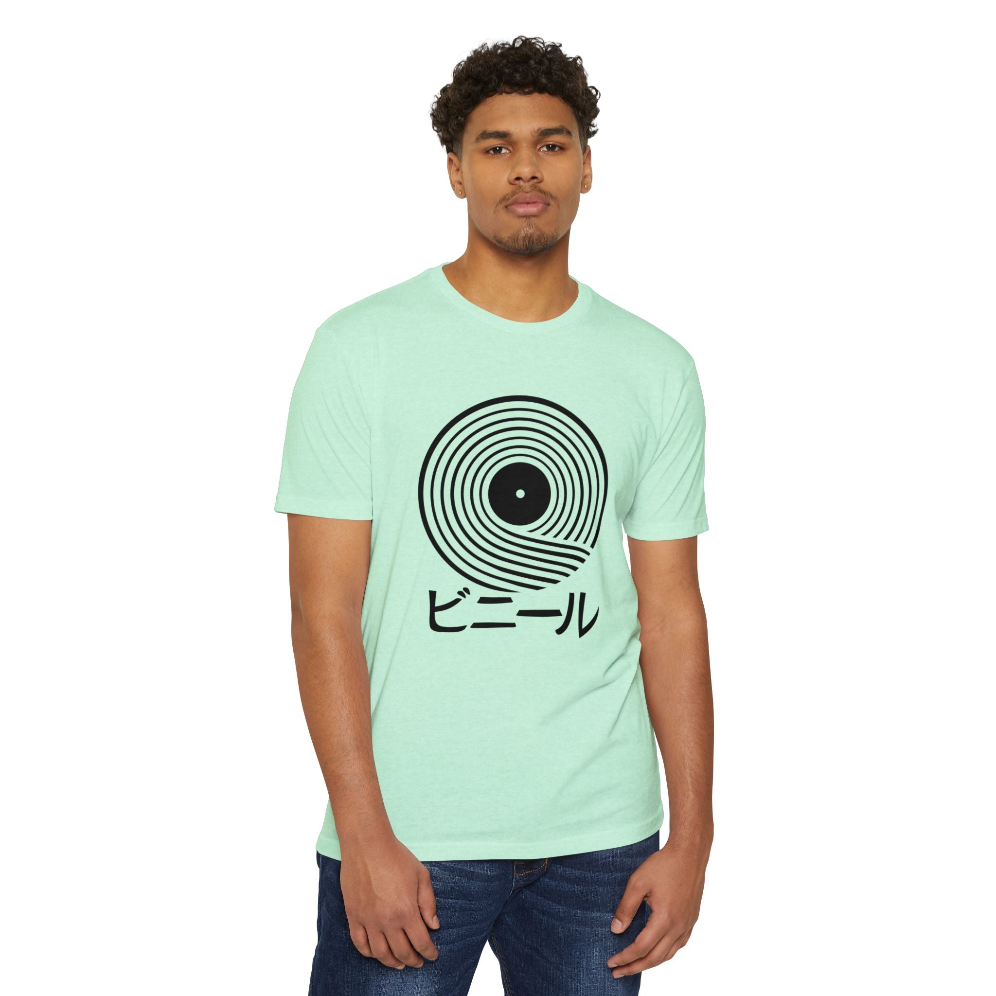 Vinyl Record Japanese Wave T-shirt