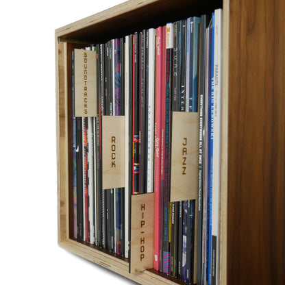 Custom Vinyl Record Dividers - Full Size