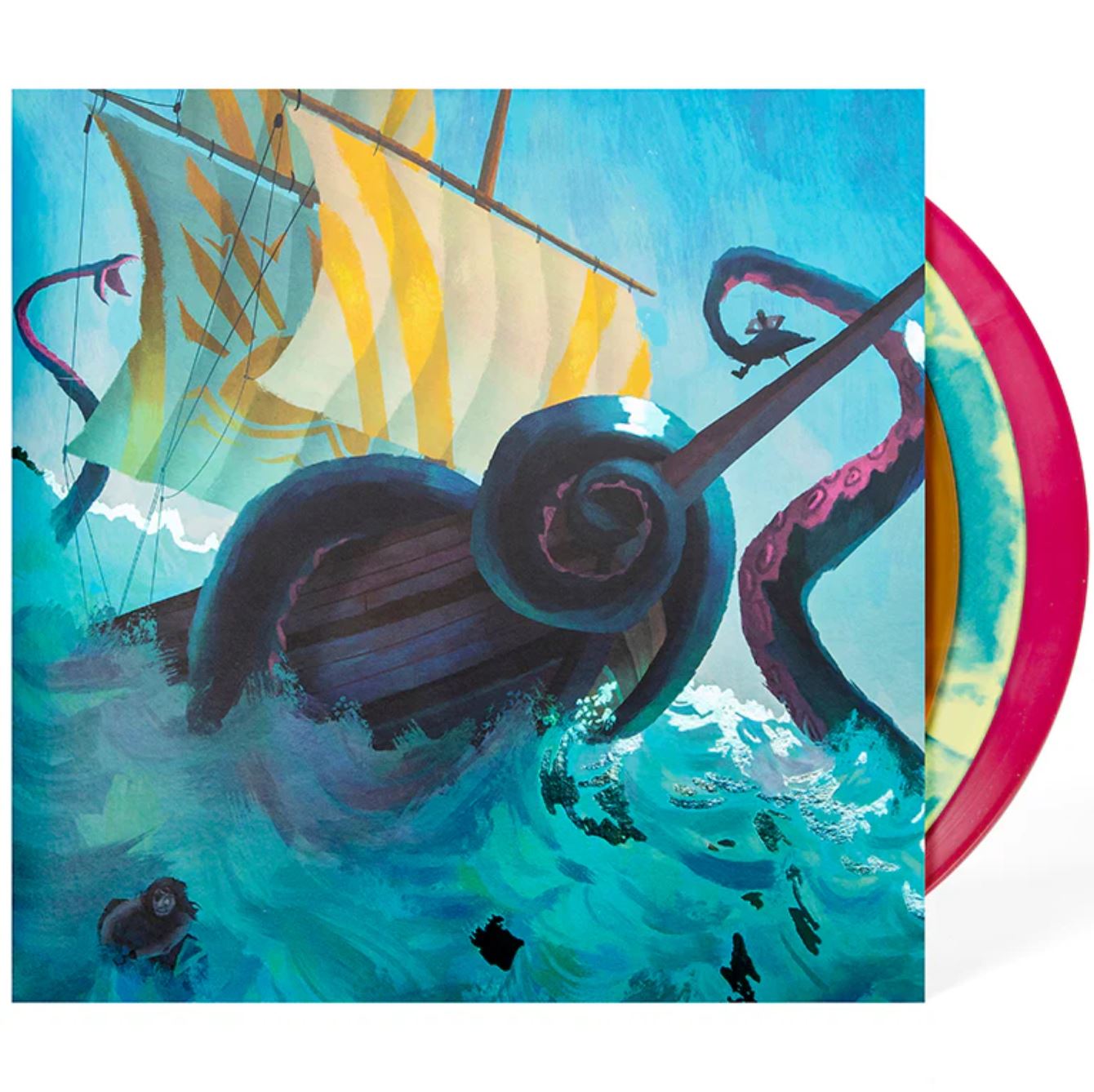 Sea of Thieves Vinyl Records and Sleeve