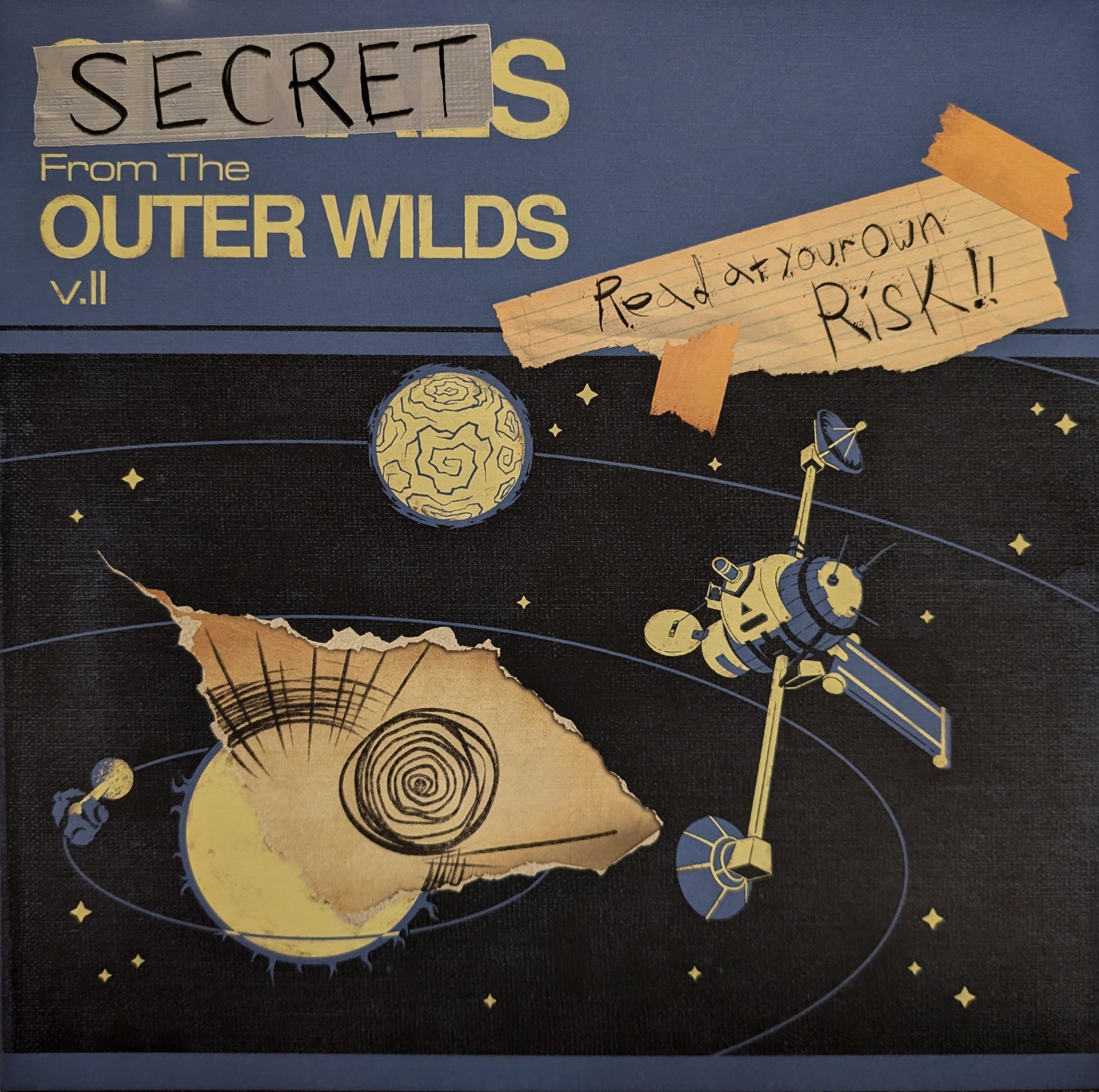 Secrets From The Outer Wilds Vinyl Record Sleeve