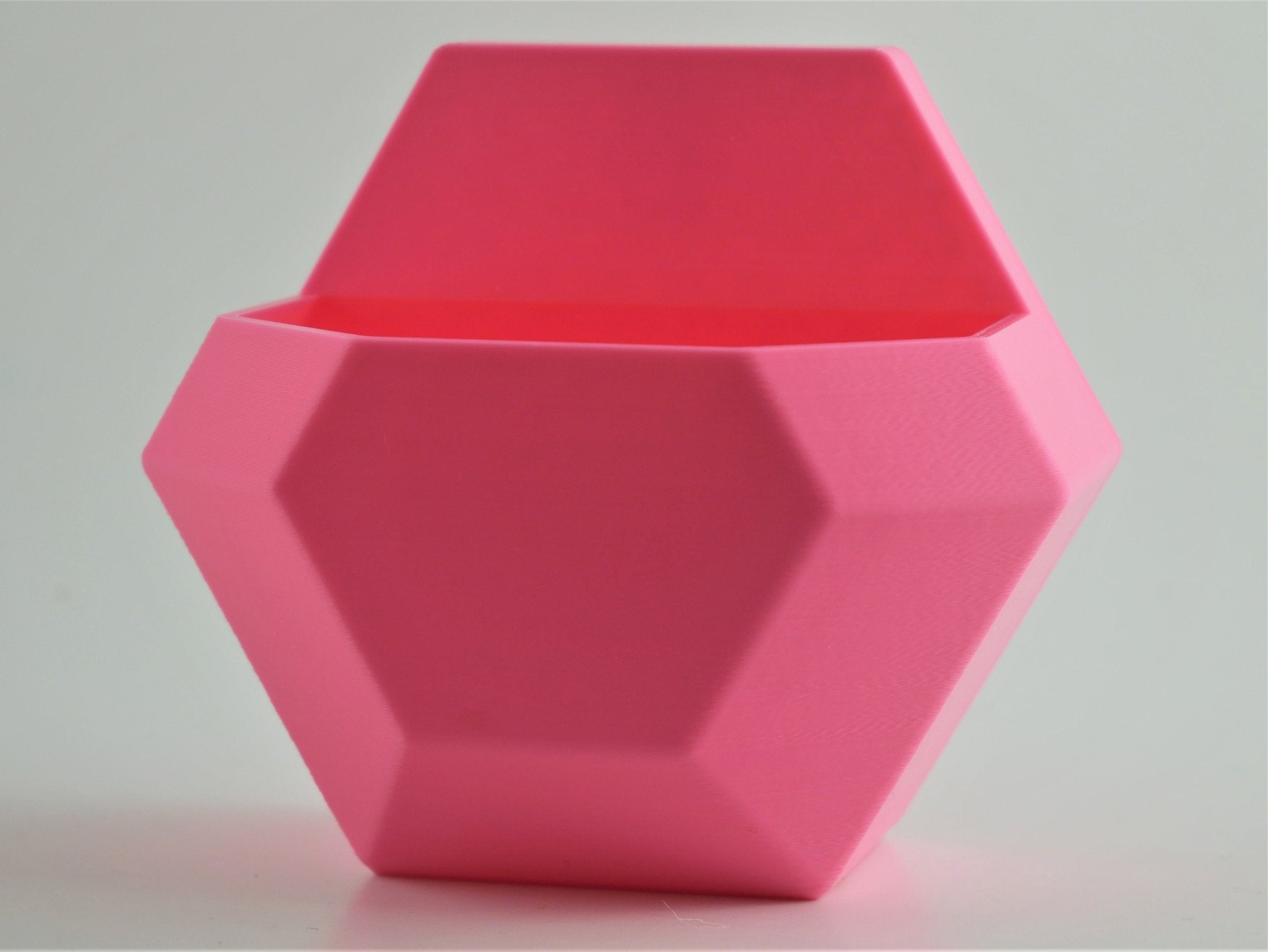 3D Printed Hexagon Wall Planter - 3D Printed - Liminal Goods